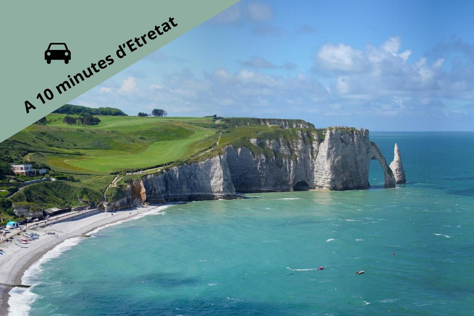 Escapade A 10 Min D'Etretat Daire Criquetot-lʼEsneval Dış mekan fotoğraf